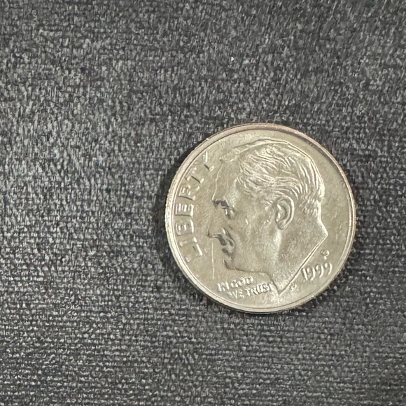 1999-P Roosevelt Dime, BU, CLEAR FIELDS & LOTS OF LUSTER!        10-0126 - Picture 3 of 7